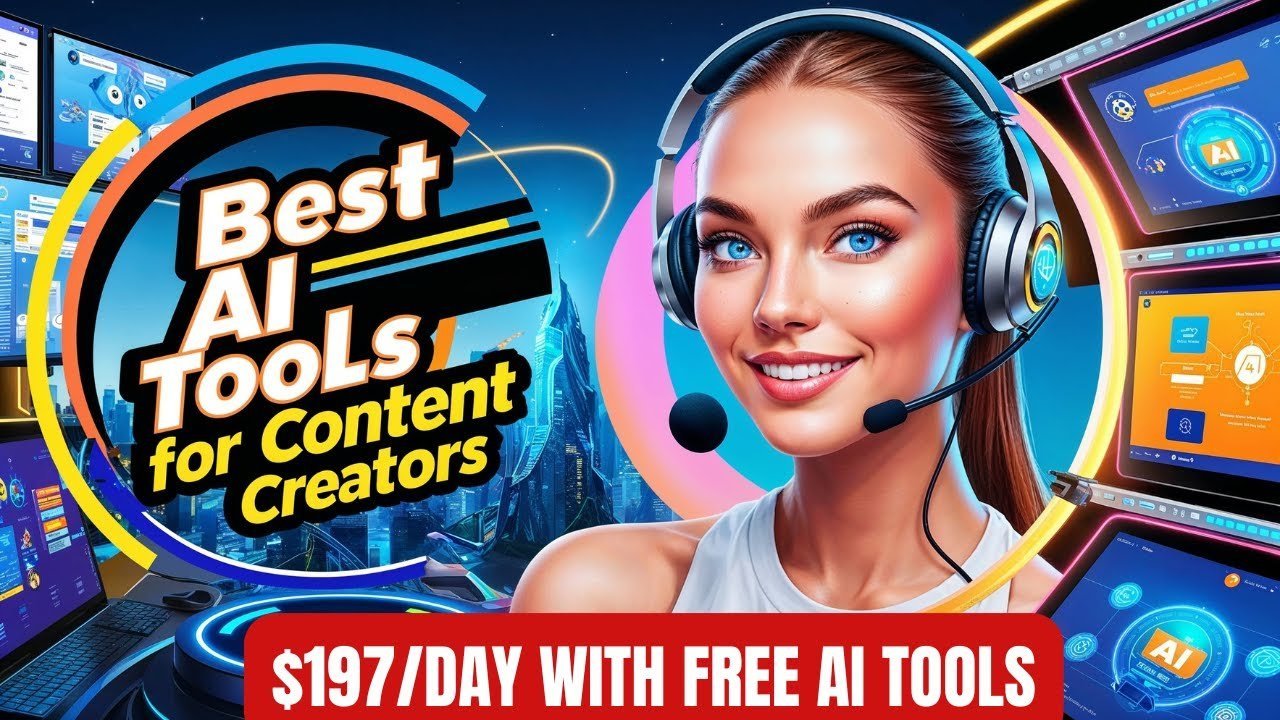 Best AI Tools for Content Creators in 2025 Best AI Tools for Content Creators in 2025