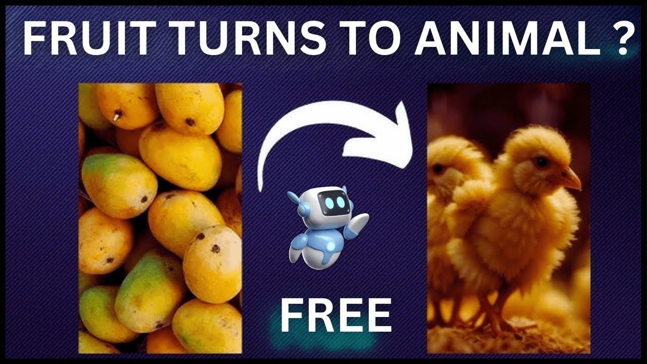 fruit into animals
